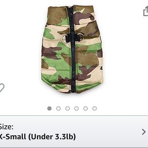 Dog Jacket Warm Puppy Coat for Small Dogs